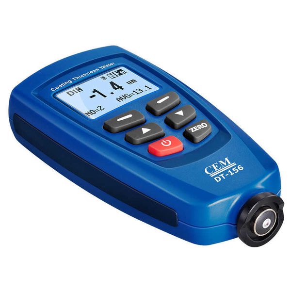 CEM DT-156 Digital Micron 1250um Pintura Espessura do revestimento Tester Equipamento de medidores do medidor de espessura
