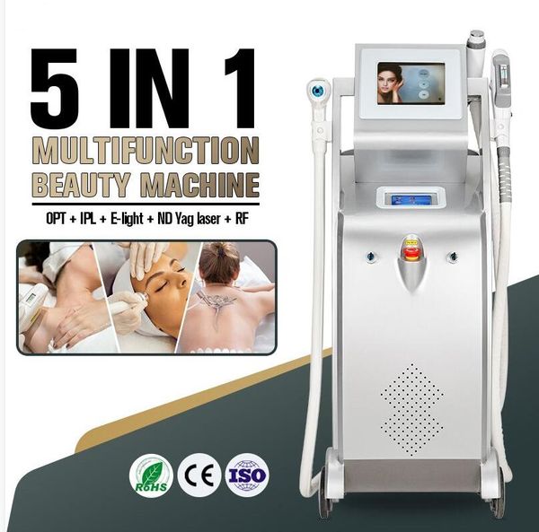 300000 tiros de remoção de cabelo a laser IPL Opt Máquina multifuncional Rejuvenescimento Face elevador Freckle Tattoo Remova o tratamento do tratamento de pigmentos.