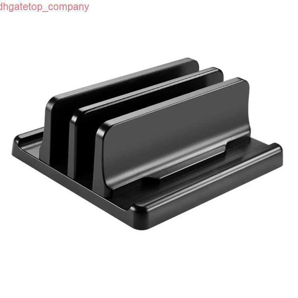 Supporto per laptop regolabile verticale per auto Supporto per supporto base per supporto per notebook portatile in alluminio per MacBook Pro Air Accessorio per libri