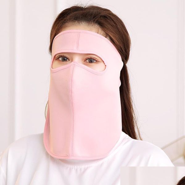 Designer-Masken Mode Halsschutz Gesichtsmasken Elastische Bänder Reine Farbe Anti Staub und Wind Sonnenschutz Atemschutzmaske Mascherine Mund M DH38U