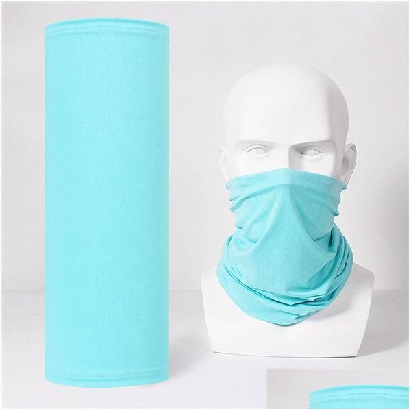 M￡scara de grife m￡scara de designer SUN ADT ADT Face Masks Pure Color Ventilation Homens Mulheres Moda Collar Garoter Summer lav￡vel High Qua dhgarden dhrpl