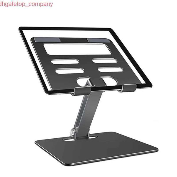 Auto Aluminiumlegierung faltbare Schreibtisch Tablet Telefonständer Metallhalter Tragbare Unterstützung für iPad Pro 12.9 Desktop -Mount -Kühlhalterung