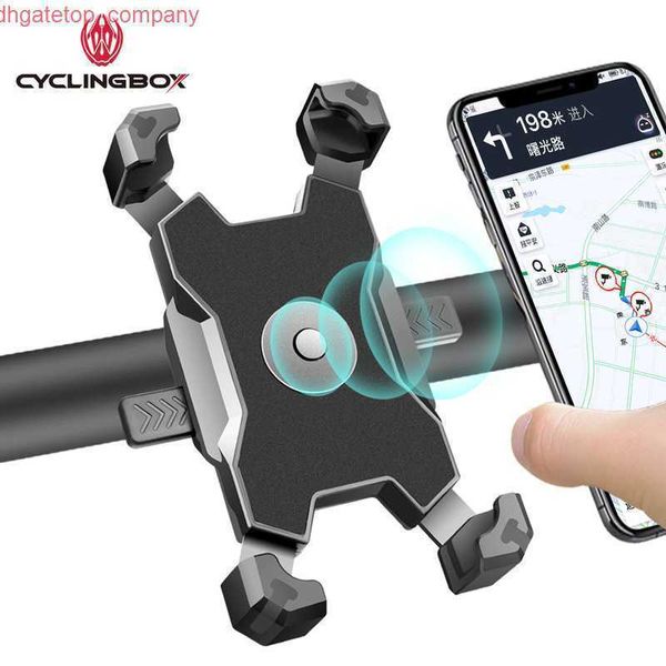 Auto 2022 Universal Fahrrad Telefon Halter Motorrad Fahrrad Telefon Halter Lenker Stehen GPS Halterung Für iPhone Xiaomi Samsung