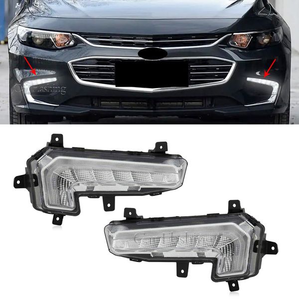 Auto Front Stoßstange LED Fog Light DRL Daytime Lauflampe für Chevrolet Malibu XL 2016 2017 2018 Foglight Foglamp