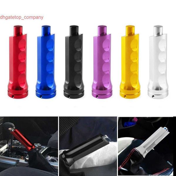 1 PCS CAR Anti-SLIP Tampa de mão de mão Universal Interior Automóvel Handbrake Handle Handle Aluminium liga Protector Case Acessórios para veículos