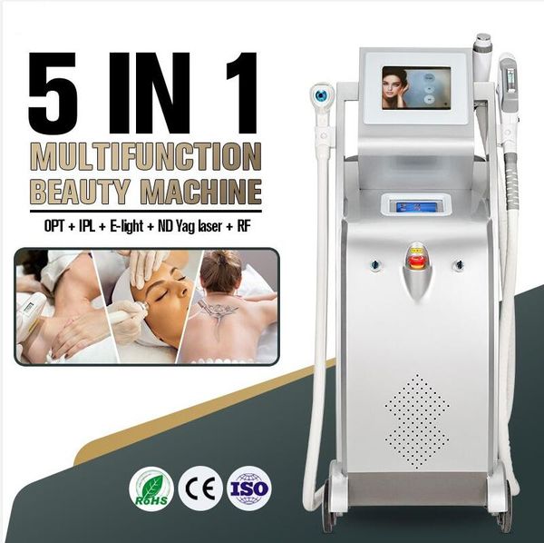 Nuovo aggiornamento Depilazione Laser IPL OPT macchina multifunzione ringiovanimento della pelle lifting lentiggine tatuaggio rimozione pigmento trattamento attrezzatura di bellezza