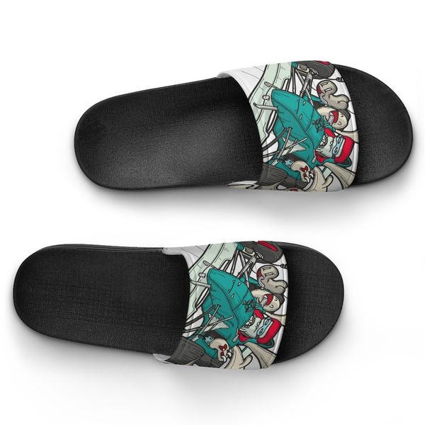Sapatos personalizados DIY fornecem fotos para aceitar chinelos de personalização sandálias slide gdhsg masculino sport sport 36-45