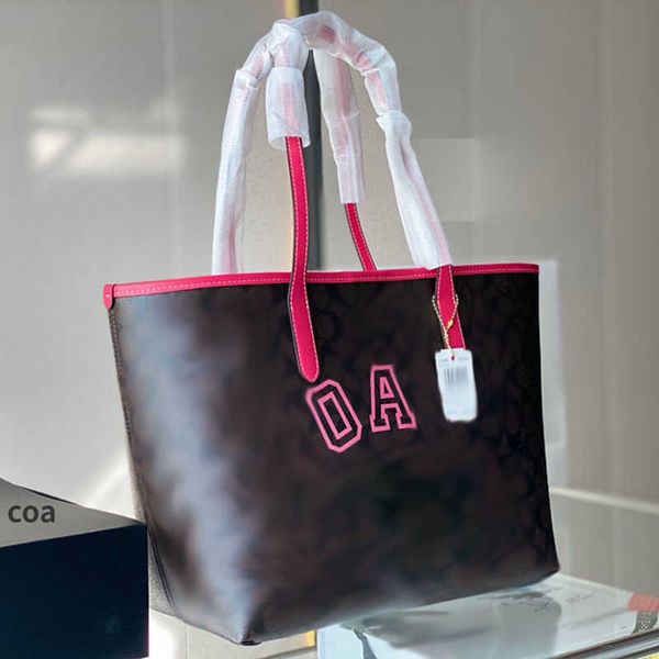 Borse da sera Totes CoaBag Borsa tote Borsa da donna firmata Borsa in pelle C Lettera Messenger Borse a tracolla Borse shopper di grande capacità Borsa 221019