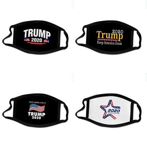 Designer-Masken, Amerika-Flaggen, Atemschutzmasken, Trump-Kampagnen für wiederverwendbare Gesichtsmasken, Kinder-Adt, verstellbar, Mascarilla Washab Dhgarden Dhk12