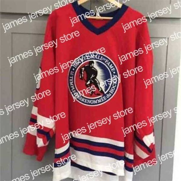 L'hockey universitario indossa Nik1 Rare Vintage Starter # 99 Wayne Gretzky Hall of Fame Hockey Jersey Ricamo cucito Personalizza qualsiasi numero e nome Maglie