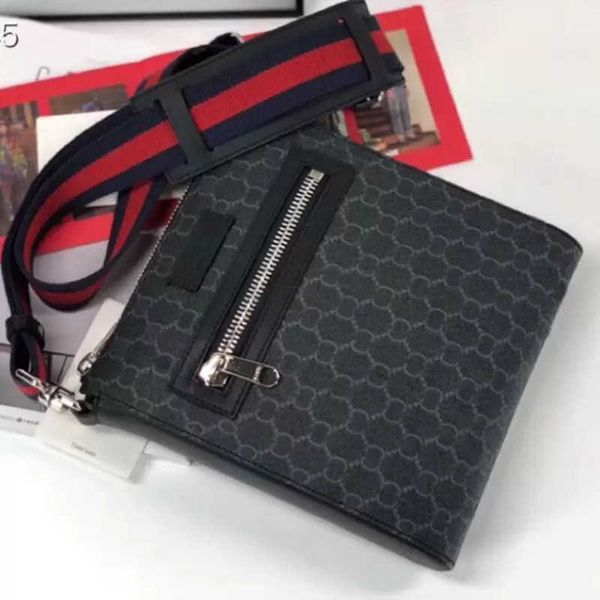 bolsa carteiro com alça de ombro vermelha bolsa única masculina cruz tamanho pequeno 21 cm zíper corpo cruzado bolsas clássicas bolsa preta web tigre cobra