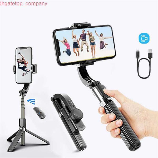 Stabilizzatore per telefono per auto Registrazione video Stabilizzatori cardanici wireless universali Selfie Stick Stabilizzatori cardanici per smartphone palmari