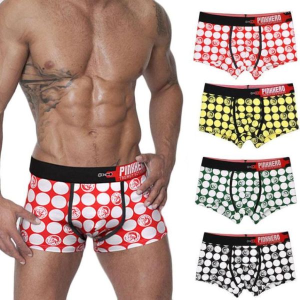 Unterhosen mit lustigen Mustern für Männer, einschließlich neuartiger, stilvoller Unterwäsche, Boxershorts und Herrenhöschen