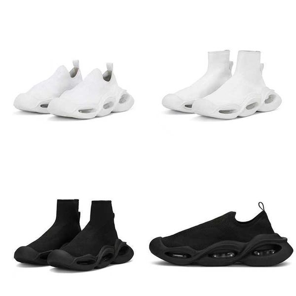 2022 Designer Socks Shoe Runner Boots Casual Sneakers Brand Technical 3D Knit Sock, como t￪nis preto branco cl￡ssico com caixas 35-46 no432