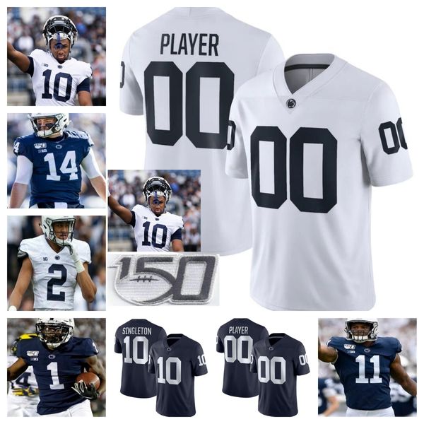 Abbigliamento da football americano universitario personalizzato Penn State Nittany Lions College Football maglie cucite trevor williams jimmy christ qualsiasi nome numero uomo donna gioventù bambini