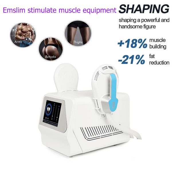 Hiemt RF Body Sculpting Machine Elettromagnetico ad alta frequenza Emslim Muscle Building Butt Lifter Dimagrante Macchina EMS per uomini e donne Uso domestico