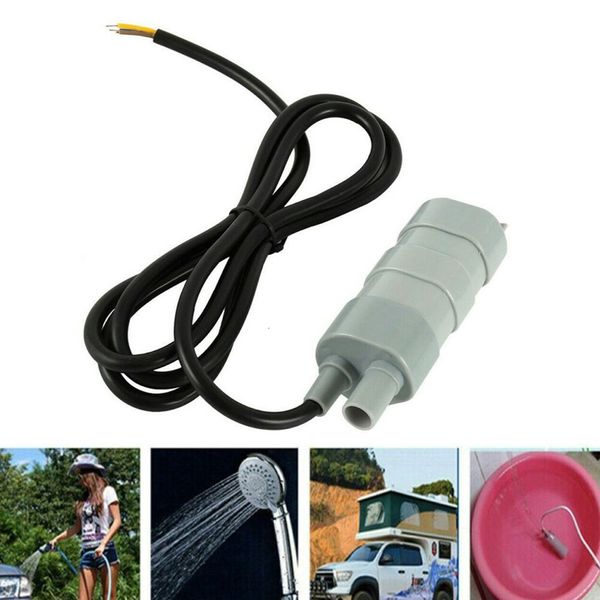 Pompe per l'acqua DC 12V Sommergibile Camper Camper Balena ad alto flusso 1000L/H 5M Qualità Durevole Ingegneria delle materie plastiche 221128