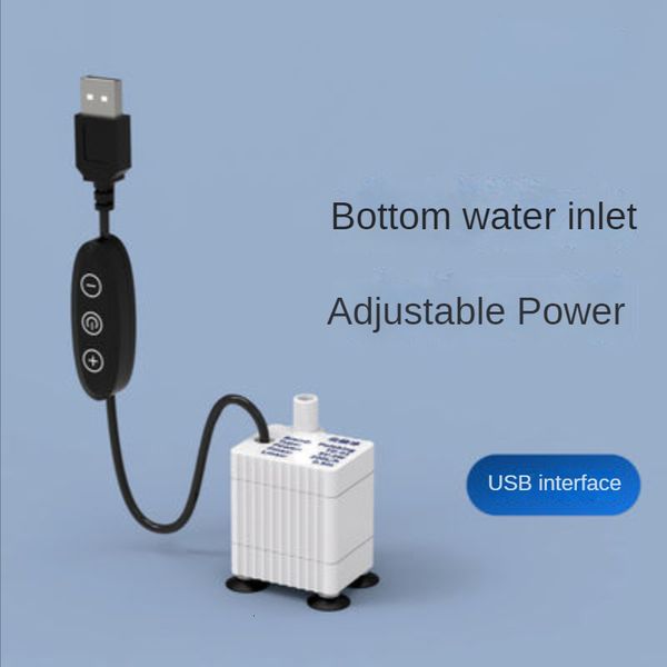 Pompe per l'acqua AISITIN USB Pompa sommergibile Acquario Fontana Aria Stagno per pesci Serbatoio 1 pz 221128