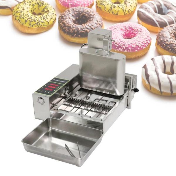 Fabricantes de pão 5.5L Máquina de donut de quatro linhas para fazer donuts na formação redonda em forma de flor em loja de bolos