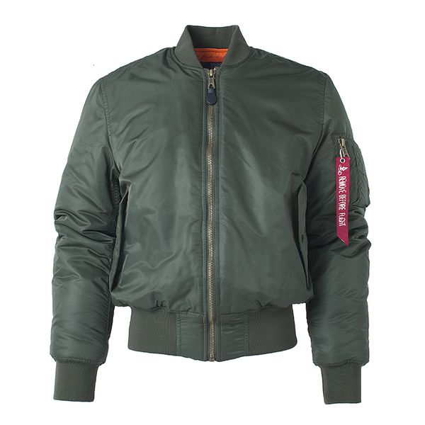 Piumino da uomo Plus Size US Air Force Pilot Ma1 Bomber Giacca da volo da uomo hip hop imbottito Letterman Cappotto invernale impermeabile in nylon imbottito rosso da donna 221124