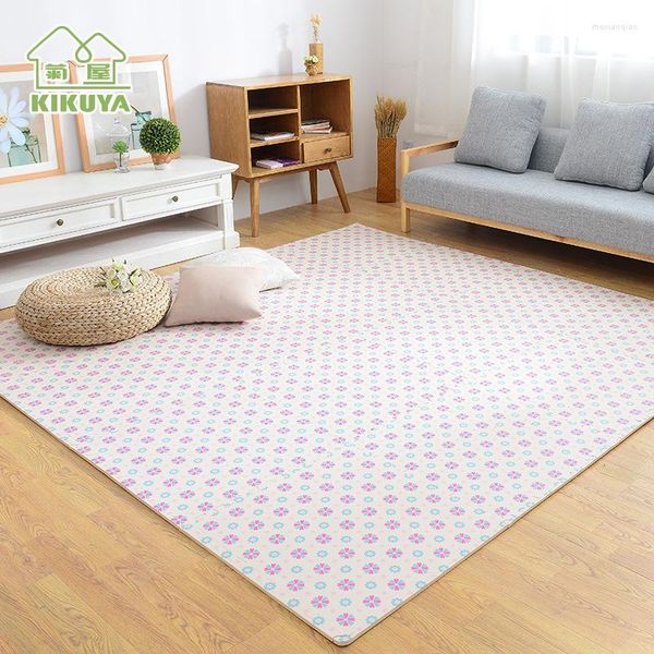 Carpets Baby Eva espuma de espuma Play Puzzle Mat Flower Floor 12''x12 '' Tapetes de escalada infantil 30cm 9pcs decoração de casa