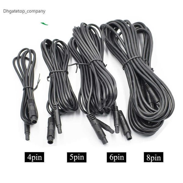 4Pin 5Pin 6Pin Auto DVR Kamera Verlängerung Kabel HD Monitor Fahrzeug Rückansicht/Back Up Draht Stecker auf Buchse stecker Kabel