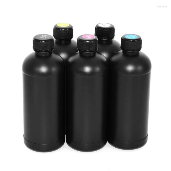 Tintennachfüllsets 500 ml LED UV für R1800 R1900 4800 4880 7880 9880 Flachbettdrucker DX5 DX6 DX7 Druckkopf