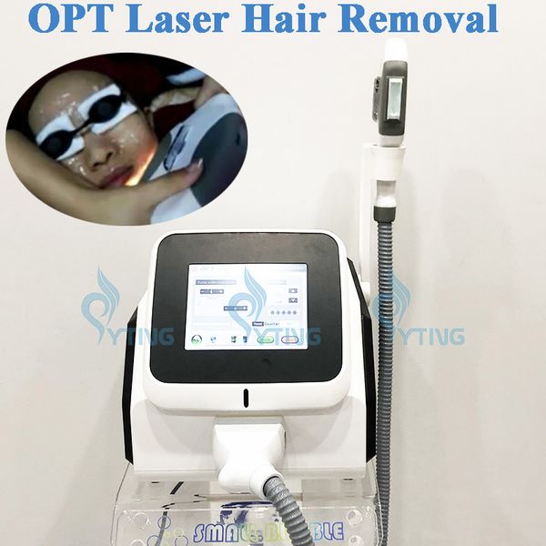 Epilatore permanente IPL Epilatore IPL Depilazione OPT ELight Laser Trattamento dell'acne Ringiovanimento della pelle Macchina di bellezza con 3 filtri o 5 filtri