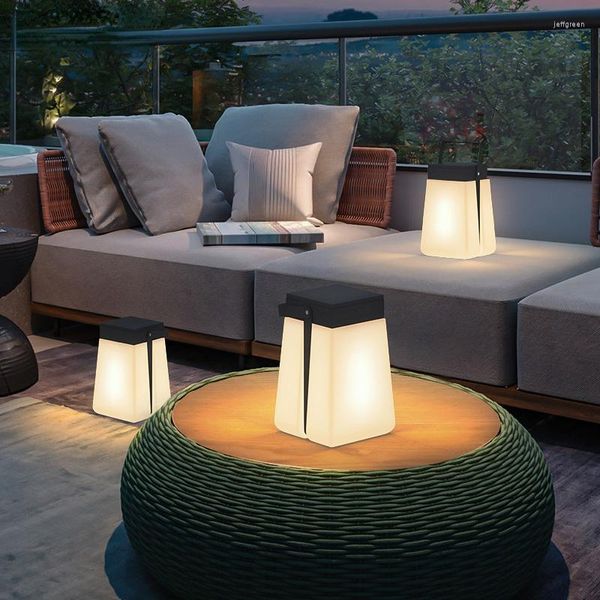 Lampada da giardino impermeabile per esterni Lampada da prato E27 LED Bianco caldo Villa Esterno Giardino Cortile Decorazione Luce Pannello solare