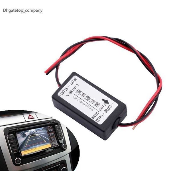 12V DC Power Car Rearview Camera Relay CondensatoreConnettore condensatore filtro automatico