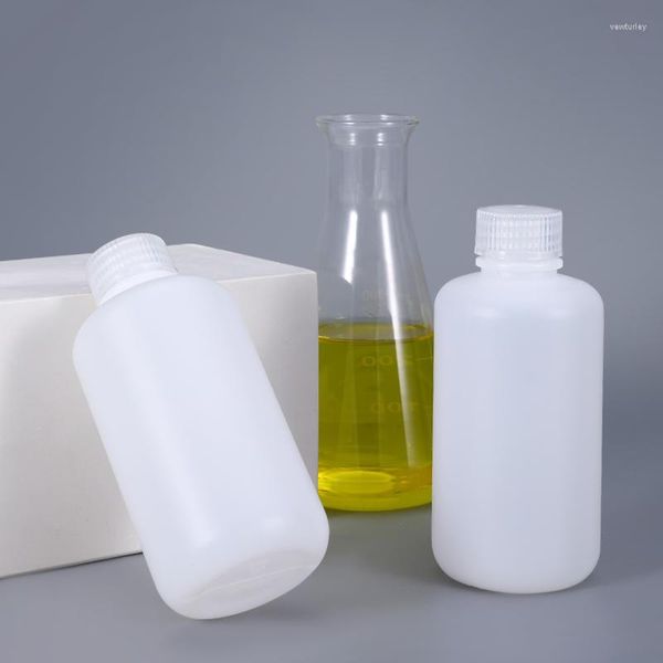 Aufbewahrungsflaschen 250 ml runde Plastikflasche mit Deckel verdicken leere Lotion Flüssigkeitsbehälter Probe Reise Lebensmittelqualität Material
