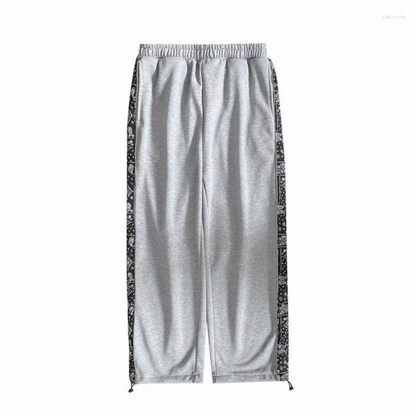 Pantaloni da uomo 2022 Pantaloni sportivi da uomo Paisley Jogging Bandana Stampa Pantaloni sportivi da uomo Pantaloni da tuta Abbigliamento sportivo Patchwork Abbigliamento