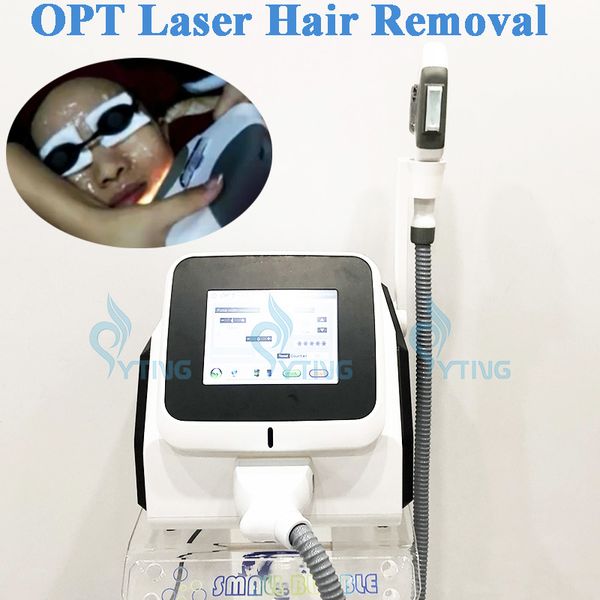 OPT IPL Macchina per la depilazione laser Ringiovanimento della pelle Rimozione delle vene Trattamento dell'acne Uso professionale del salone