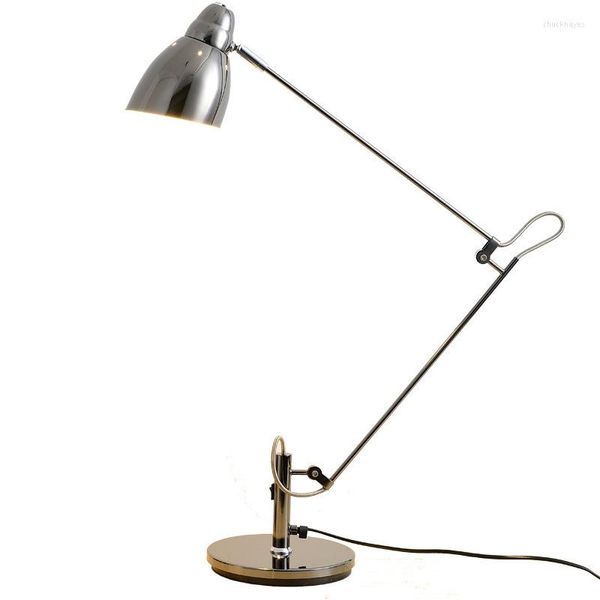 Table Lamps Modern Long Arm Desk Lamp American Simple Office Eye Care Folding Students' Learning Working And Reading Lighting E27