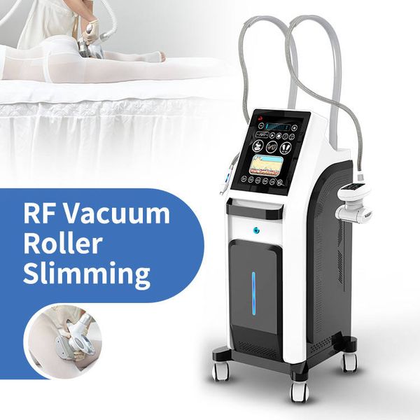 Máquina multifuncional de massagem Vela Rollo de vácuo Anti-celulite Cavitação RF roller face Massager Redução