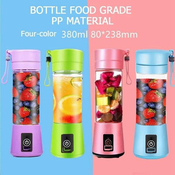 UPS port￡til USB Electric Fruit Juicer Mini Mini suco de suco de suco de vegeta