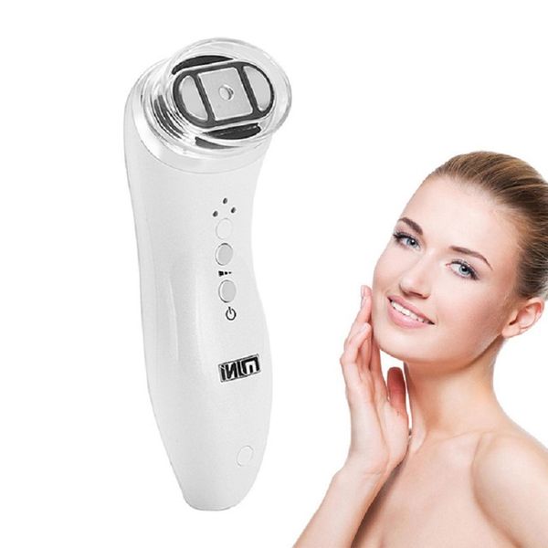 Strumento di bellezza Uso domestico Mini Ultrasonic Bipolar RF Radio Frequency Machine Face Lifting Ringiovanimento della pelle Hifu Anti Rughe Serraggio De