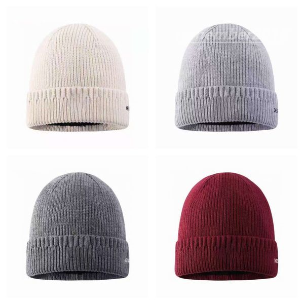 Дизайнерские вязаные шапочки для мужчин Женщины Осень Зимняя В теплая толстая шерстяная вышивка холодная шляпа Пара модные уличные шляпы R5