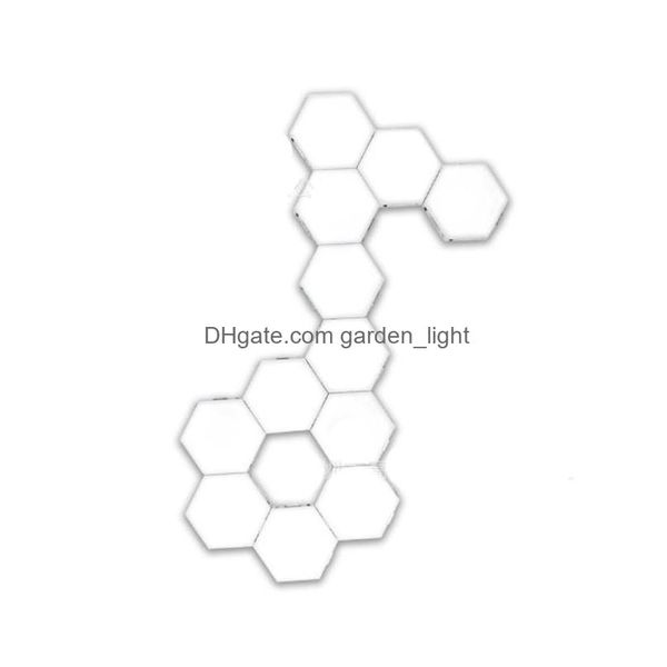 Стеновые лампы RGB Стеновая лампа Bluetooth светодиодные шестигранные светодиоды