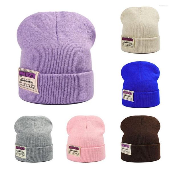 Boinas chapéu de esqui no caveiro de inverno para homens mulheres chapéus de gorro desleixado assistir toucas de lito de costela com algema