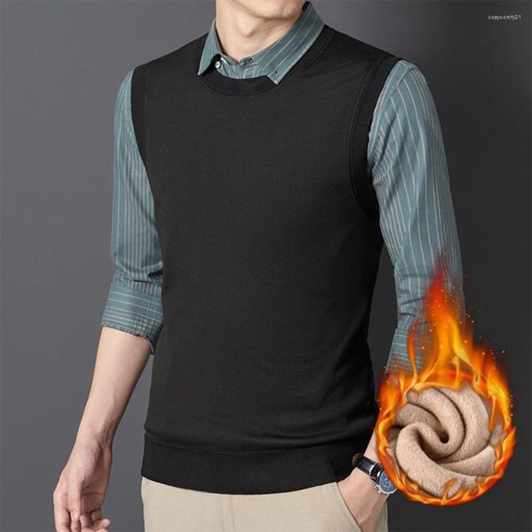 Мужские свитера мужчины Свитер Свитер Стильный комфортный твердый цвет свободный анти-шипенный осень для школы