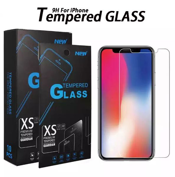 2022 9H Screen Protector для iPhone 14 Plus Pro Max 7 8 xr XS Clear Shock -Resean Temdered Glass 11 12 13 мини -защитная пленка с розничной пакетом