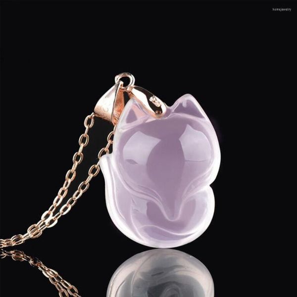 Colares pendentes de rosa natural quartzo gelo cristal rosa jades agates love gem