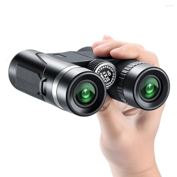 Telescópio 8x32 HD Binóculos poderosos 3000m de longa faixa Bak4 FMC Optics Low Light Night Vision para caçar esportes ao ar livre camping