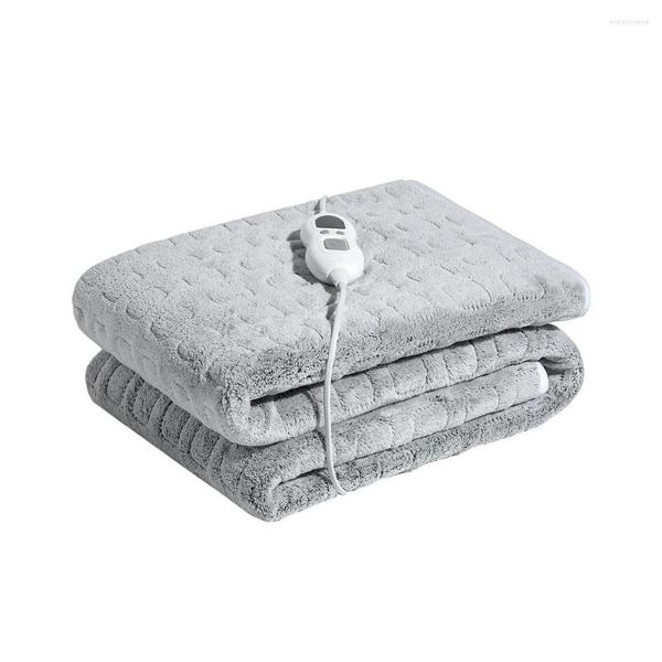 Coperte Coperta elettrica standard europea American 110V Riscaldamento Copertura Nap Quilt Flanella