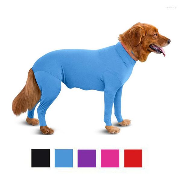 Собачья одежда сексуальная домашняя комбинезон с трудным толстовкой для эластичной воздухопроницаемой одежды средняя собака большая