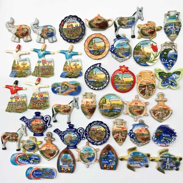 Рождественские украшения Babelemi 3D Ceramic Turkey Istanbul Alanya Kemer Sanliurfa холодильник Магнит