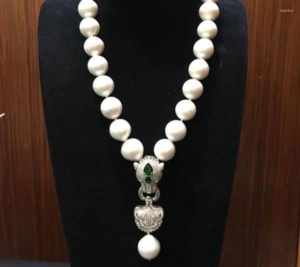 Chains Sell European American Styles Natural 13-14mm White Edison Huge Pearl Necklace Fashion Jewelry