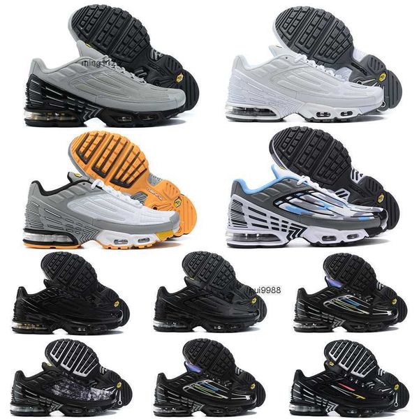 2024 Top Quality TN Plus 3 Tuned III Homens Correndo Sapatos Esportivos Laser Azul Branco Aquamarine Obsidian Hyper Violet Deep Parachute Ghost Verde Triplo