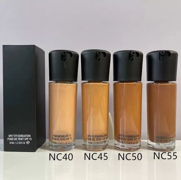 Макияж энхансер Drops Face Foundation Pourgher Powder Clause Colors 35 мл жидких высокопоставления косметики 6 Color Concealer